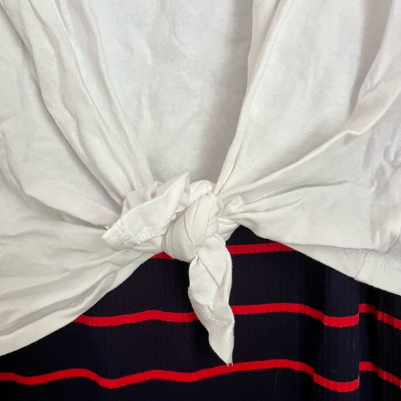 NWT! Motherhood Maternity Layered Rib Knit Dress size XL Maternity - Picture 3 of 9